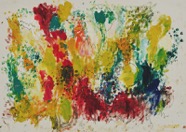 Untitled 1, olio, graphite on paper, 61x68, 2010